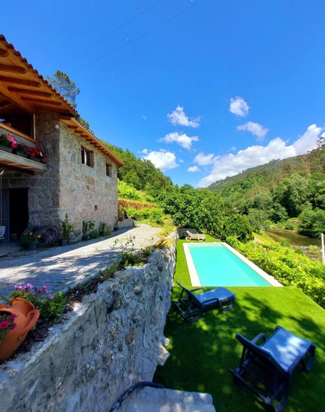 Casa Da Quinta Costa D'Alem Geres Villa Terras de Bouro Exteriör bild